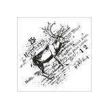 Sizzix Clear Stamp With Framlits Die By 49 And Market, Reindeer Mix Cluster (666713)