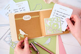 Sizzix, Thinlits Die Set By Eileen Hull 10/Pkg, Floral Pocket And Paperclips (666768)
