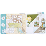 Sizzix, Thinlits Die Set By Eileen Hull 10/Pkg, Floral Pocket And Paperclips (666768)