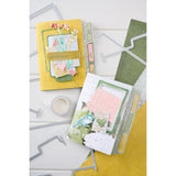 Sizzix, Thinlits Set 15/Pkg Snap and Swap by 49 and Market, File Folders (666825)