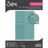 Sizzix 3D Textured Impression Emboss Folder by Catherine Pooler, Posh Patterns (#666828)