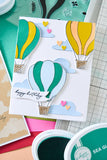 Sizzix A5 Clear Stamps Set 28/Pkg by Catherine Pooler, Up and Away (#666829)