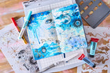 Sizzix Studio Stamp 27/Pkg and Stencils 3/Pkg by Vic Hollins, Dreamscape (#666855)