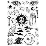 Sizzix Studio Stamp 27/Pkg and Stencils 3/Pkg by Vic Hollins, Dreamscape (#666855)