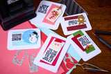 Sizzix Sidekick Texture Fades Embossing Folder By Tim Holtz, Christmas Minis (666863)
