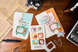 Sizzix Thinlits Die Set 31/Pkg by Tim Holtz, Vault Atomic Retro (#666875)