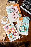 Sizzix Thinlits Die Set 31/Pkg by Tim Holtz, Vault Atomic Retro (#666875)