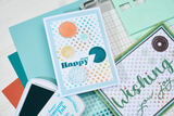 Sizzix, Texture Impressed Emboss Folder w/ Stencil by Stacey Park, Rock the Dots (#666891)