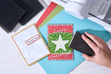Sizzix, Texture Impressed Emboss Folder w/ Stencil by Stacey Park, Burst of Bright (#666892)