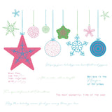 Sizzix, A5 Stamps 25/Pkg and Framelits Die by Stacey Park, Holiday Bits and Bobs (#666896)