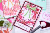 Sizzix, A6 Stencil 4/Pkg by Stacey Park, A Wreath in Time (#666903)