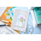 Sizzix 3D Textured A5 Embossing Folder By Eileen Hull, Lacy Leaves (#666977)