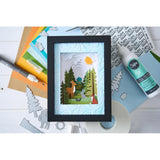Sizzix 3D Textured A5 Embossing Folder By Eileen Hull, Lacy Leaves (#666977)