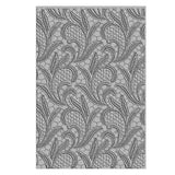 Sizzix 3D Textured A5 Embossing Folder By Eileen Hull, Lacy Leaves (#666977)