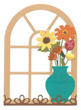 Sizzix Thinlits Die Set By Eileen Hull 13/Pkg, Windowsill Flowers And Vase (#666979)