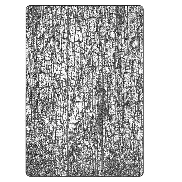 Sizzix 3D Texture Fades Embossing Folder A5 by Tim Holtz, Cracked (667000)