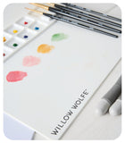 Sizzix Studio Media Mat By Willow Wolfe, Palette & Brush Holder (667034)