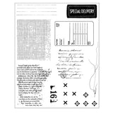 Sizzix Clear Stamp With Framlits Die By 49 & Market 10/Pk, Creative Combos (667058)