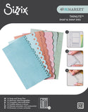 Sizzix Thinlits Die Set By 49 & Market 16/Pkg, Snap And Swap (667062)