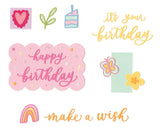 Sizzix Thinlits 23PK Die Set, Birthday Doodles (667130)