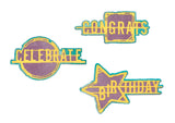 Sizzix Thinlits Die Set 6PK, Word Wafers Birthday by Seth Apter (667132)