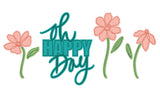 Sizzix Clear Stamps Set 10PK w/10PK Dies by Vicki Boutin, Oh Happy Day (667134)