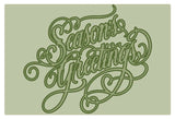 Sizzix, Multilevel Texture Fades A6 Embossing Folder, Vault Seasons Greetings by Tim Holtz (667249)
