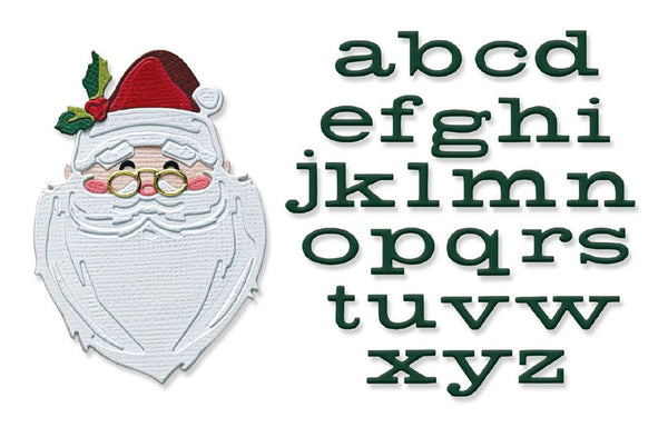 Sizzix Thinlits Dies By Tim Holtz 38/Pkg, Vault Letter to Santa (667257)