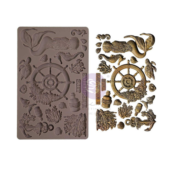 Prima Marketing Mould 5"X8"X8mm, A Mermaid's Tale (#676964)