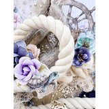Prima Marketing Flowers 9/Pkg, A Mermaid's Tale, Water Florals (#677008)