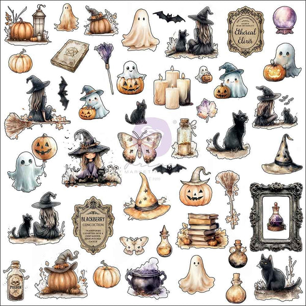 Prima Marketing, Ephemera 94/Pkg, Bewitched, Boo-tiful Bits (#677824)
