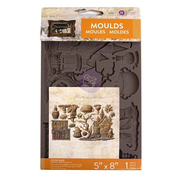 Prima Marketing, Mould 5"x8"x8mm, Bewitched, Bewitched (#677862)