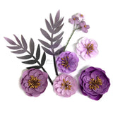 Prima Marketing, Prima Paper Flowers 18/Pkg, Bewitched, Enchanted Voilet (#680589)