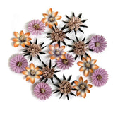 Prima Marketing, Prima Paper Flowers 18/Pkg, Bewitched, Witch Hazel (#680596)