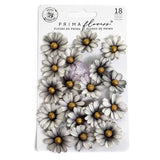 Prima Marketing, Prima Paper Flowers 18/Pkg, Bewitched, Ghostly Blooms (#680619)