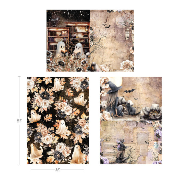 Prima Marketing, A4 Decoupage 8.3"x11.7" Set, Bewitched (#682057)