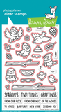 Lawn Fawn, Lawn Cuts Custom Craft Dies, Winter Birds (LF3226)