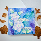 Spellbinders, 3D Embossing Folder, Beautifully Imperfect, Distress Mix (E3D-155)