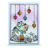 AALL & Create, #TP-1493, Merry Woofmas, A6 Clear Stamp, Designed by Autour De Mwa & Co.