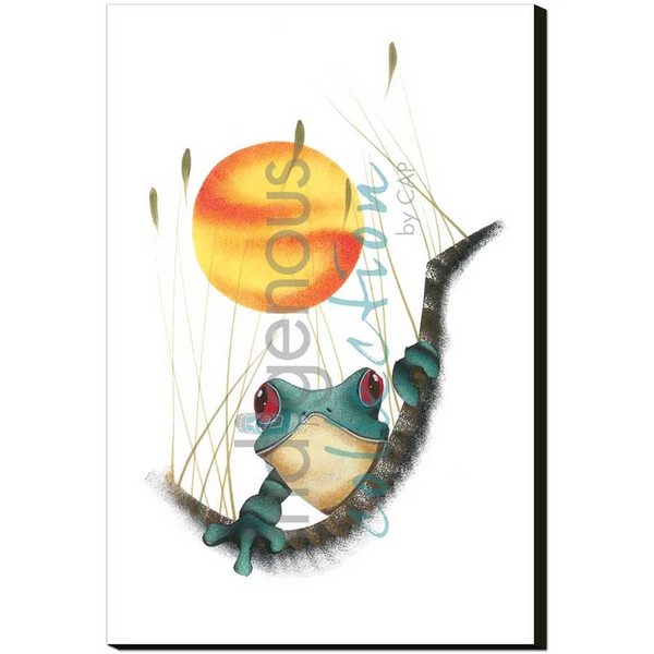 Frog Plaques 8"x10" by Garnet Tobacco
