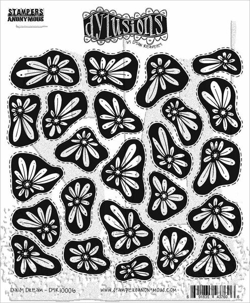 Dyan Reaveley's Dylusions Cling Stamp Collections 8.5"X7", Daisy Dream (DYR10006)