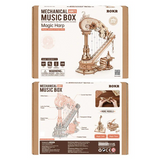 ROKR 3D Wooden Puzzle, Magic Harp Music Box