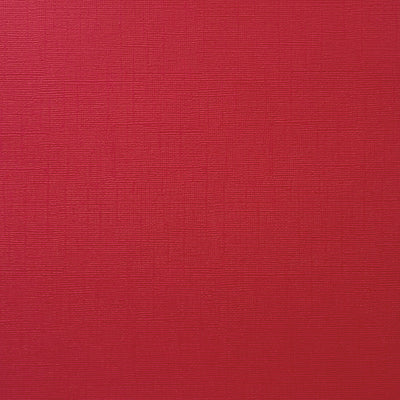 American Crafts, Textured Cardstock 12"X12", Rouge (80 lb)