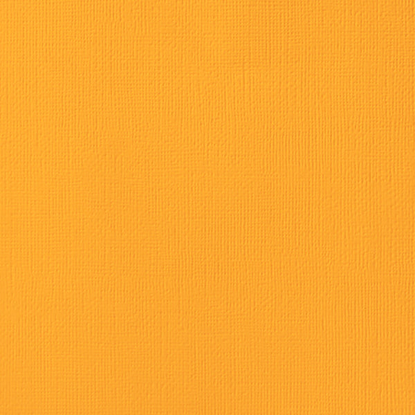 American Crafts, Weave Textured Cardstock 12"X12", Dandelion (80 lb)