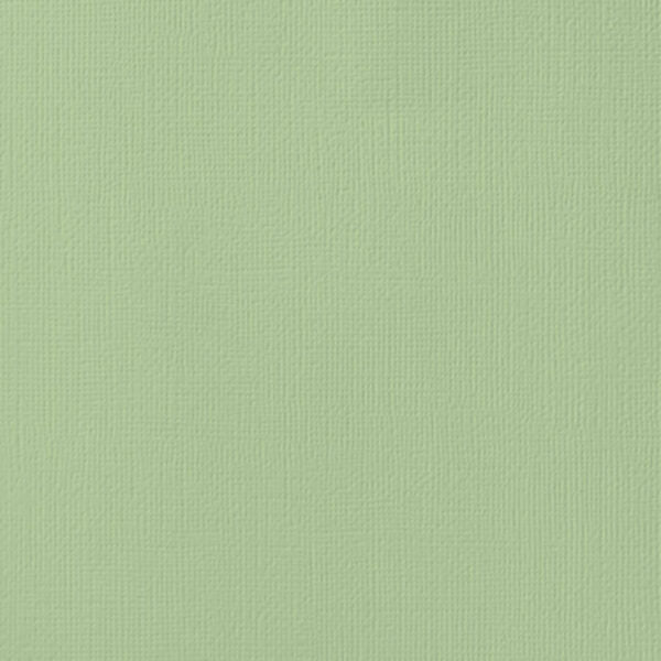 American Crafts, Weave Textured Cardstock 12"X12", Mint (80 lb)