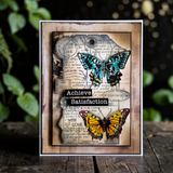 AALL And Create A7 #TP-1448 Photopolymer Clear Stamp Set, Chrono-Stamped Tag by Autour De Mwa & Co.