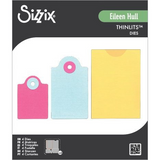 Sizzix Thinlits 4PK Die Set, Ephemera Pocket & Tags by Eileen Hull (667068)