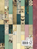 Elizabeth Craft Designs, Double-sided Patterned Cardstock, Reminiscence The Book (PB09)