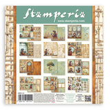 Stamperia Backgrounds Double-Sided Paper Pad 8"X8" 10/Pkg, A New Beginning (SBBS140)