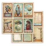 Stamperia Backgrounds Double-Sided Paper Pad 8"X8" 10/Pkg, A New Beginning (SBBS140)